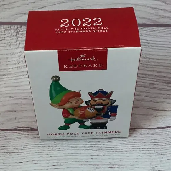 Hallmark Keepsake Christmas Ornament 2022 North Pole Tree Trimmers Nutcracker - Picture 2 of 16
